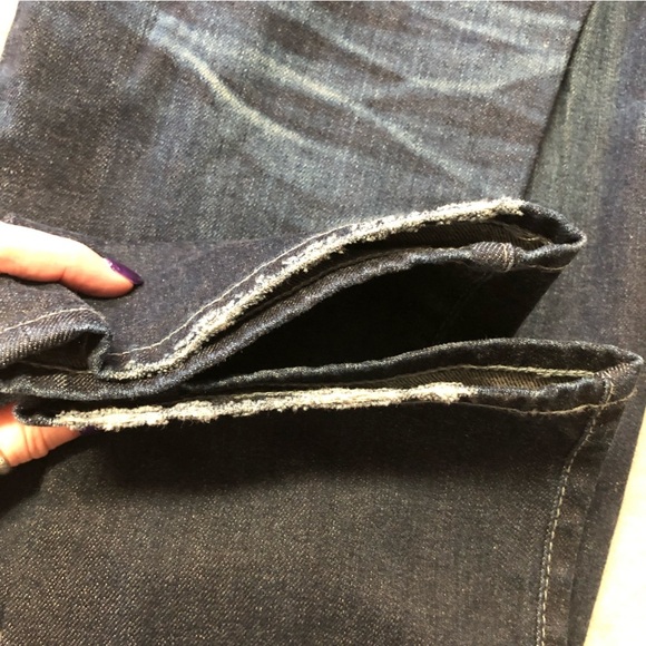 AG Adriano Goldschmied The Tellis Modern Slim Dark Wash Denim Jeans - Picture 10 of 14